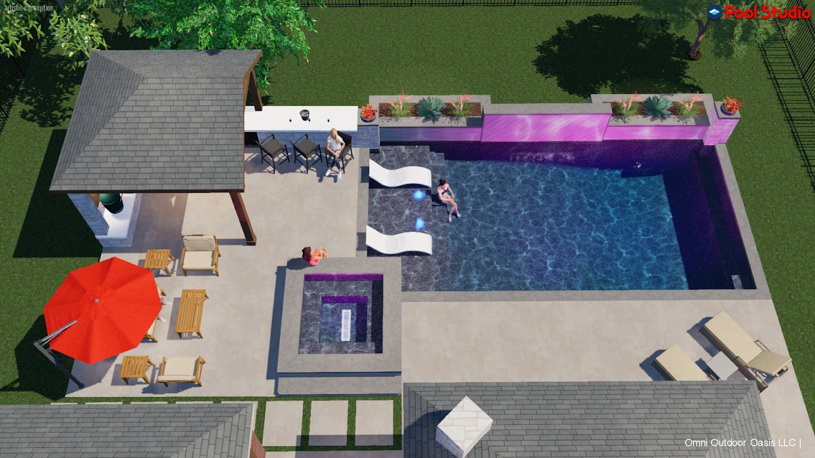 Backyard Pool Renovation